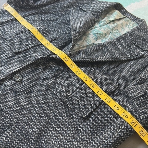 Vintage London House for Bills Wool Field Jacket Equestrian Lining - Picture 9 of 13